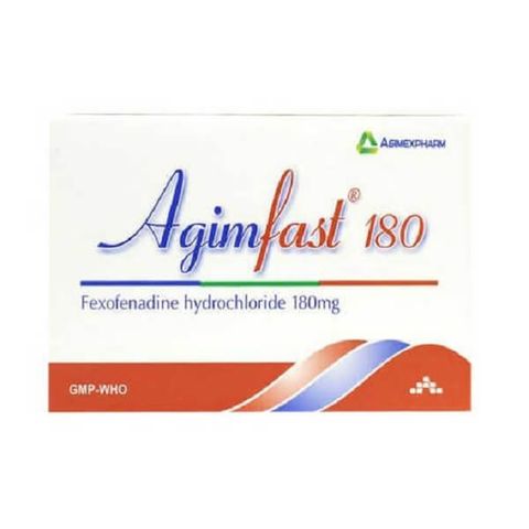 Agimfast 180mg- Hộp 20 viên