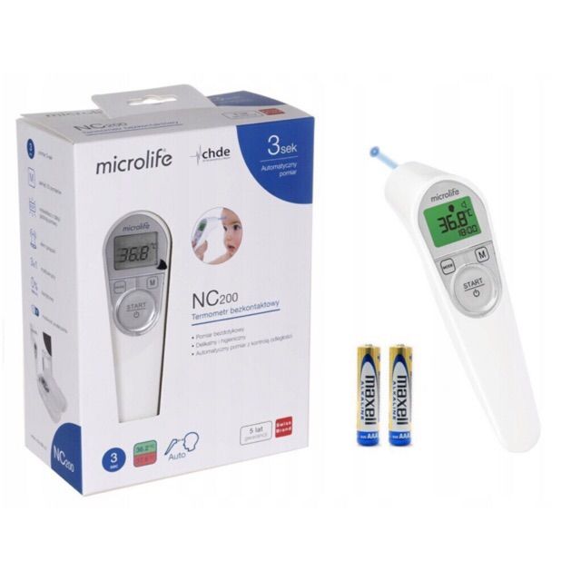 Nhiệt độ bấm trán Microlife NC200