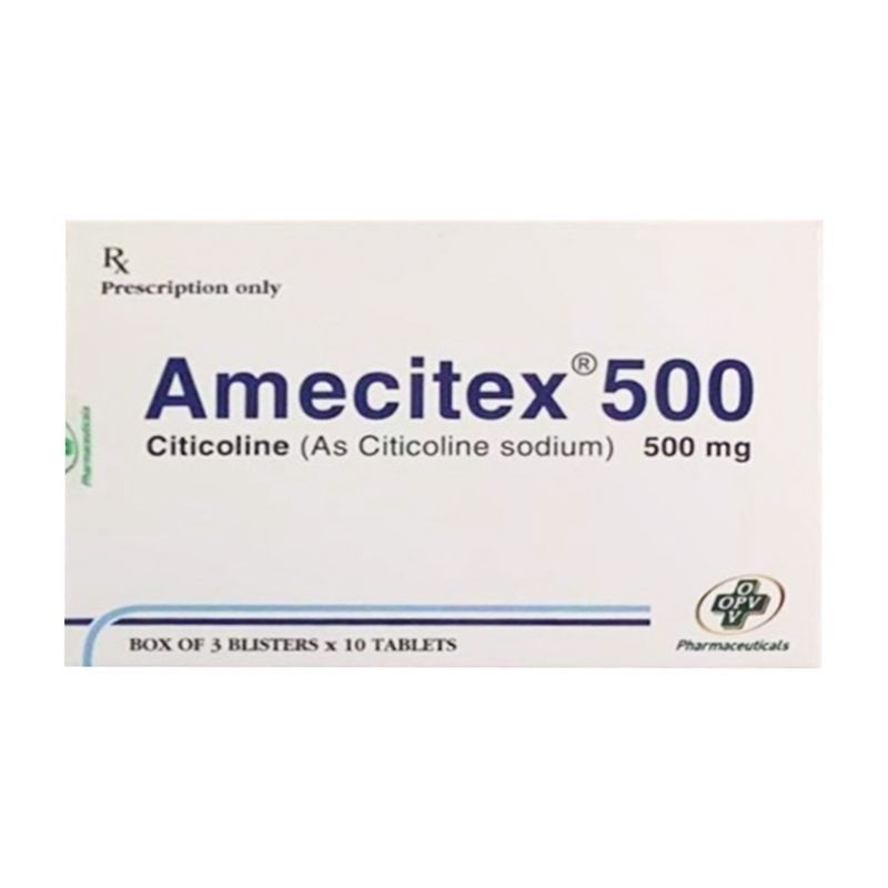 Amecitex 500 (3*10)-Citicolin