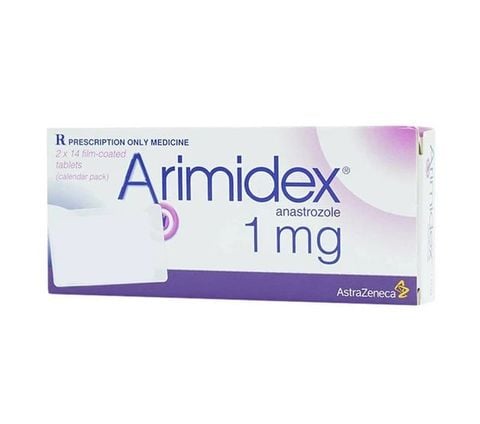 Thuốc Arimidex 1mg AstraZeneca điều trị ung thư vú tiến triển (2 vỉ x 14 viên)