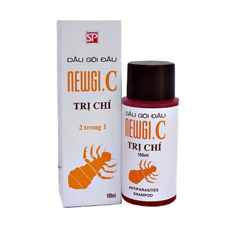 Dầu gội trị chí Shampoo Newgi.C hộp 1 chai 100ml