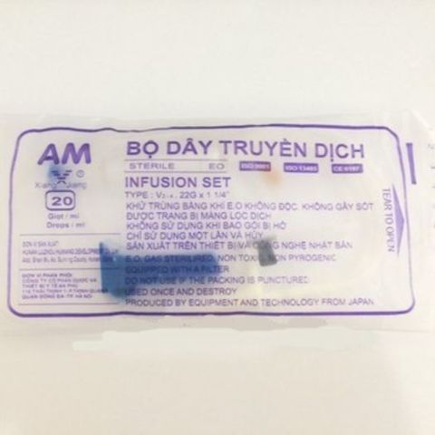 Dây truyền dịch AM – Bịch 25 sợi