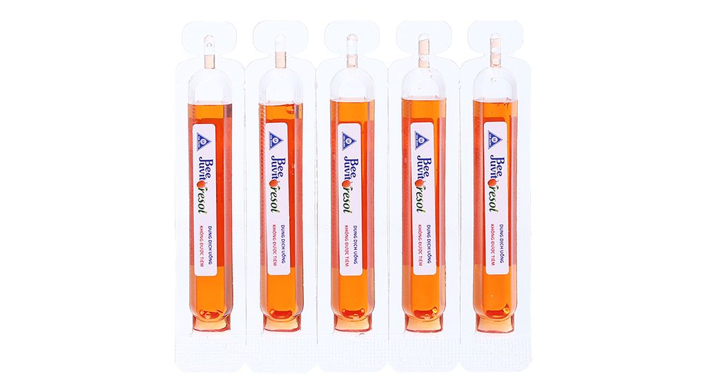 Dung dịch Beejuvit Oresol bổ sung nước và điện giải hộp 20 ống x 10ml