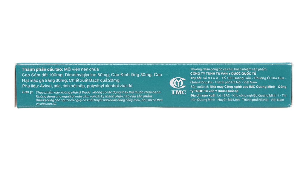 Bổ não Á Âu giúp tuần hoàn mạch máu não hộp 20 viên