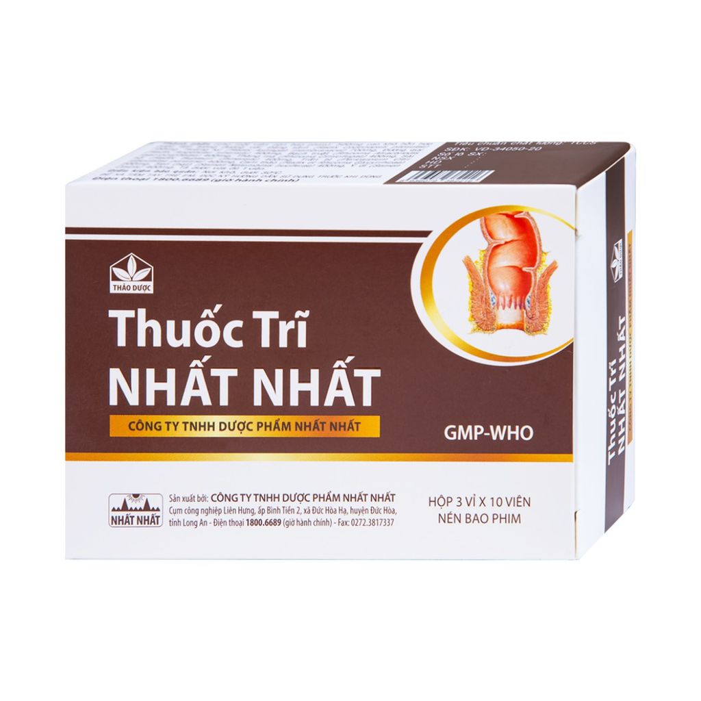 THUỐC TRĨ NHẤT NHẤT