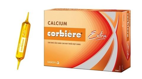 Calcicorbie 10ml (Hộp 3 vỉ *10 ống) - Canxi cho bà bầu, người lớn, trẻ mới lớn.