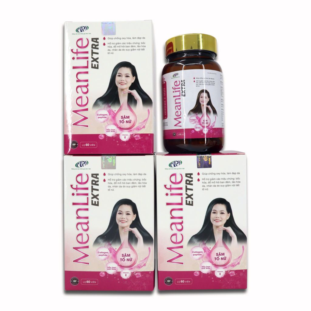 Viên uống cân bằng nội tiết tố nữ Meanlife Extra (Lọ 60 viên)