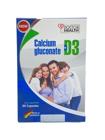 Viên uống bổ sung canxi CALCIUM GLUCONATE + D3