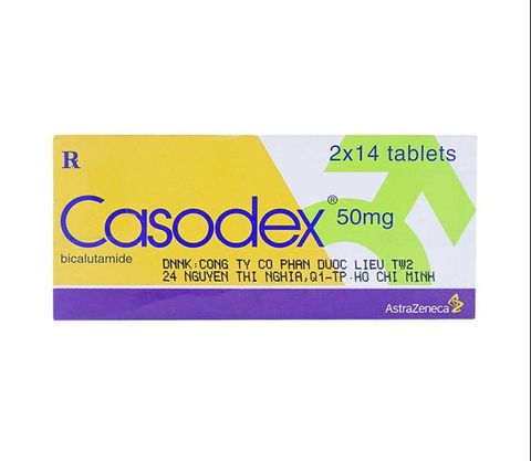 Thuốc Casodex 50mg AstraZeneca điều trị ung thư tiền liệt tuyến tiến triển (28 viên)