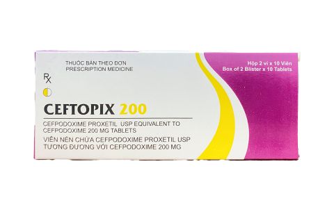 Ceftopix 200 (Cefpodoxime 200Mg)