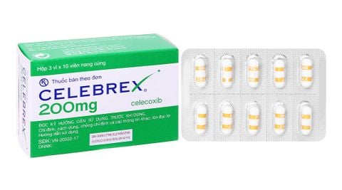 Celebrex 200mg giảm đau, kháng viêm xương khớp (3 vỉ x 10 viên)