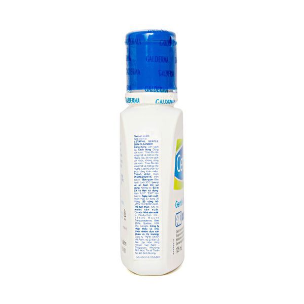 Cetaphil 125ml bé mới (Sữa rửa mặt, trị mụn, chăm sóc da)