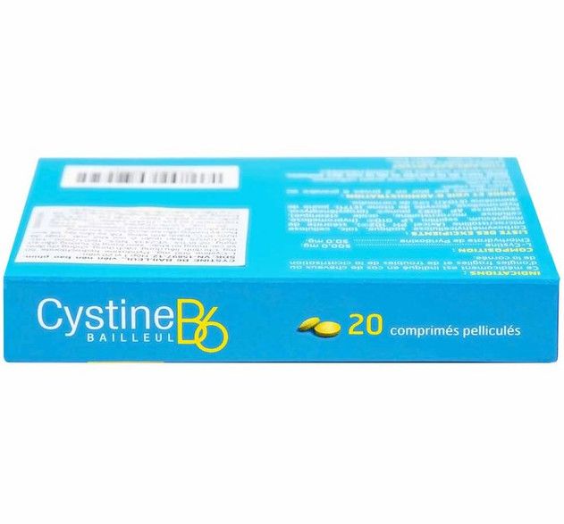 Thuốc Cystine B6 500mg Galeniques Vernin hỗ trợ mọi vấn đề bệnh lý liên quan đến tóc (20 viên)