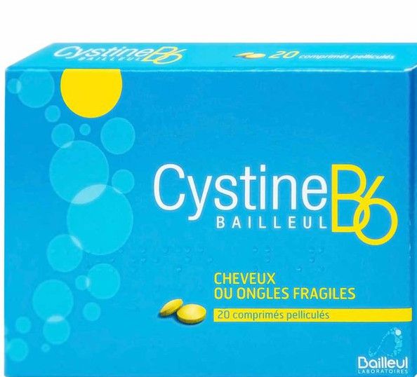 Thuốc Cystine B6 500mg Galeniques Vernin hỗ trợ mọi vấn đề bệnh lý liên quan đến tóc (20 viên)