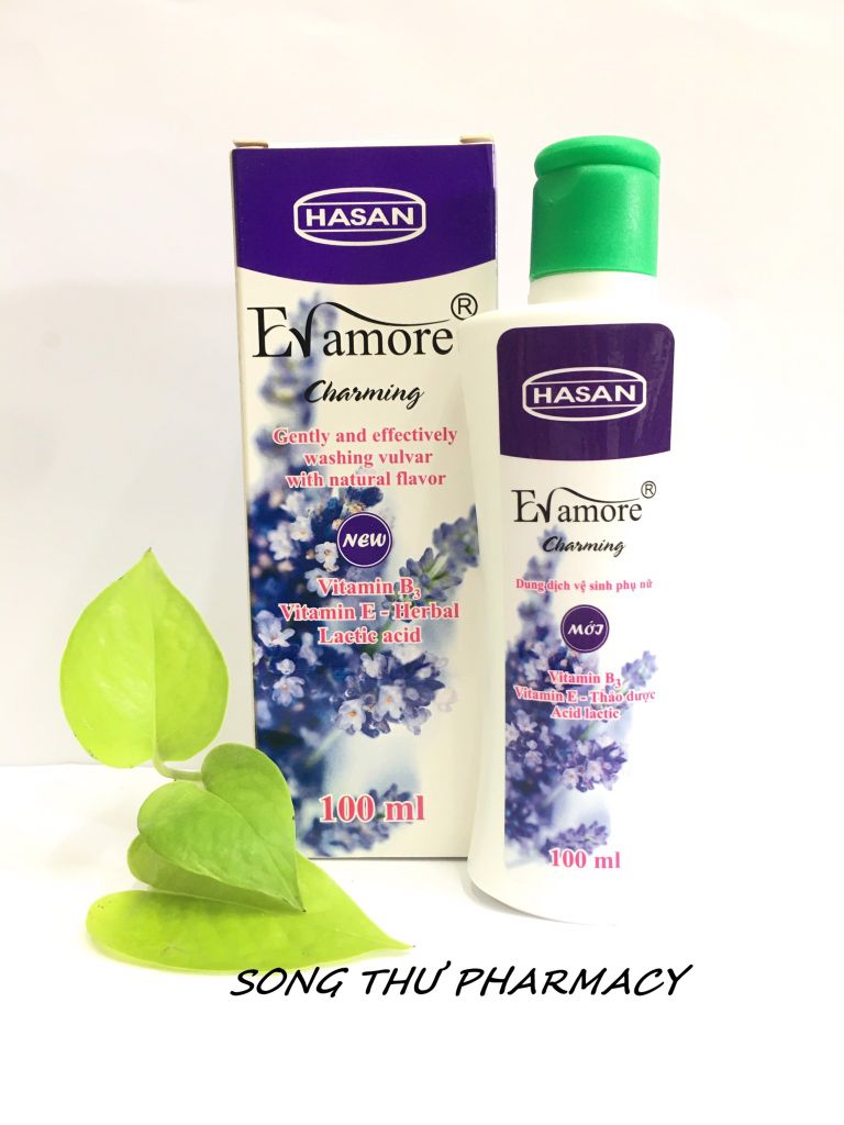 Dung dịch vệ sinh phụ nữ Evamore tím
