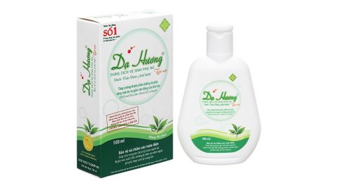 Dung dịch vệ sinh phụ nữ Dạ Hương trà xanh khử mùi chai 100ml