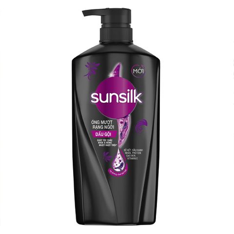 Dầu gội Sunsilk 650g đen (óng mượt rạng ngời)