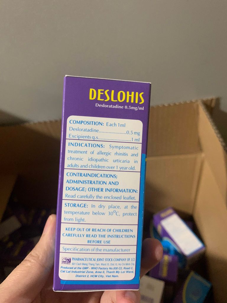 Deslohis-desloratadin 30ml