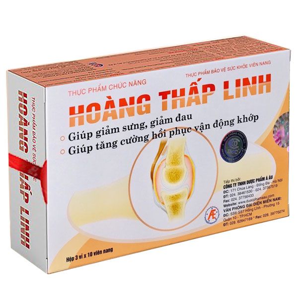 HOÀNG THẤP LINH - HỖ TRỢ ĐIỀU TRỊ VIÊM KHỚP