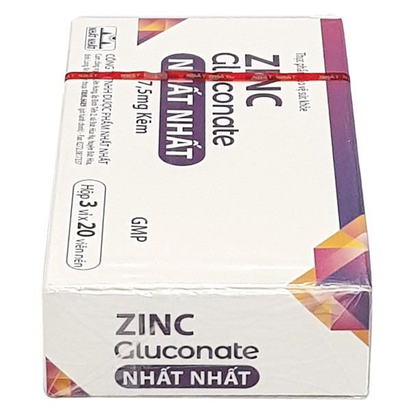 ZINC GLUCONATE NHẤT NHẤT