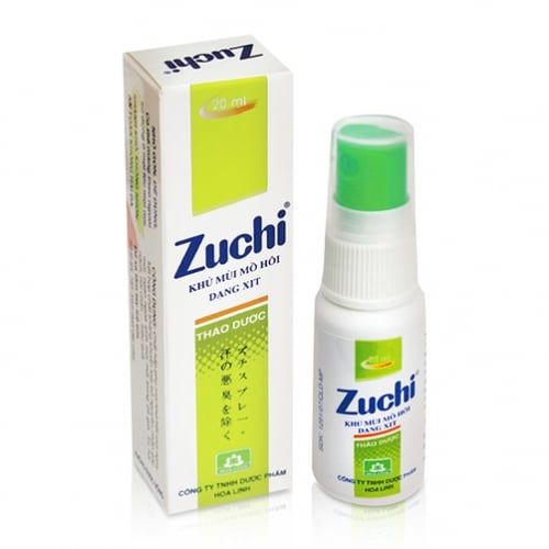 Zuchi xịt nách xanh