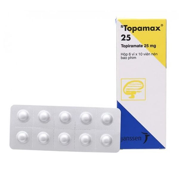 Thuốc Topamax 25mg Janssen (6 vỉ x 10 viên)