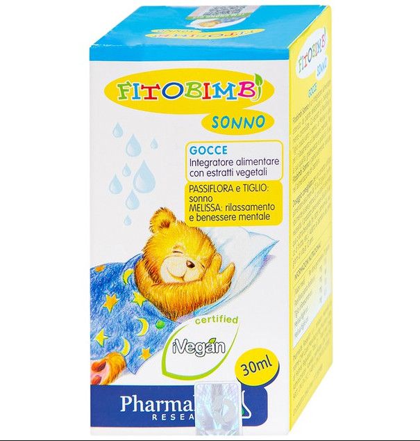 Dung dịch Fitobimbi Sonno Pharmalife hỗ trợ cải thiện giấc ngủ (30ml)