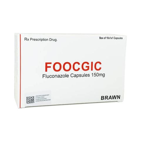 Foocgic 150mg trị nhiễm nấm (1 vỉ x 1 viên)