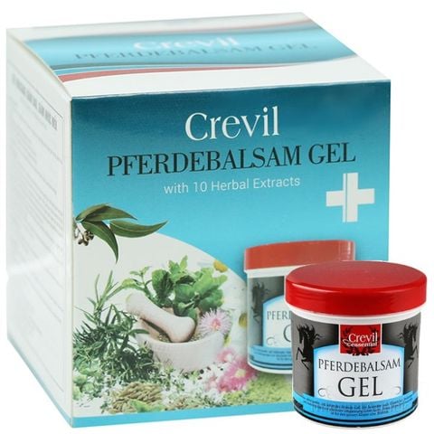 Gel massage trị liệu giảm đau giảm nhức mỏi Essential Pferdebalsam 250ml Crevil