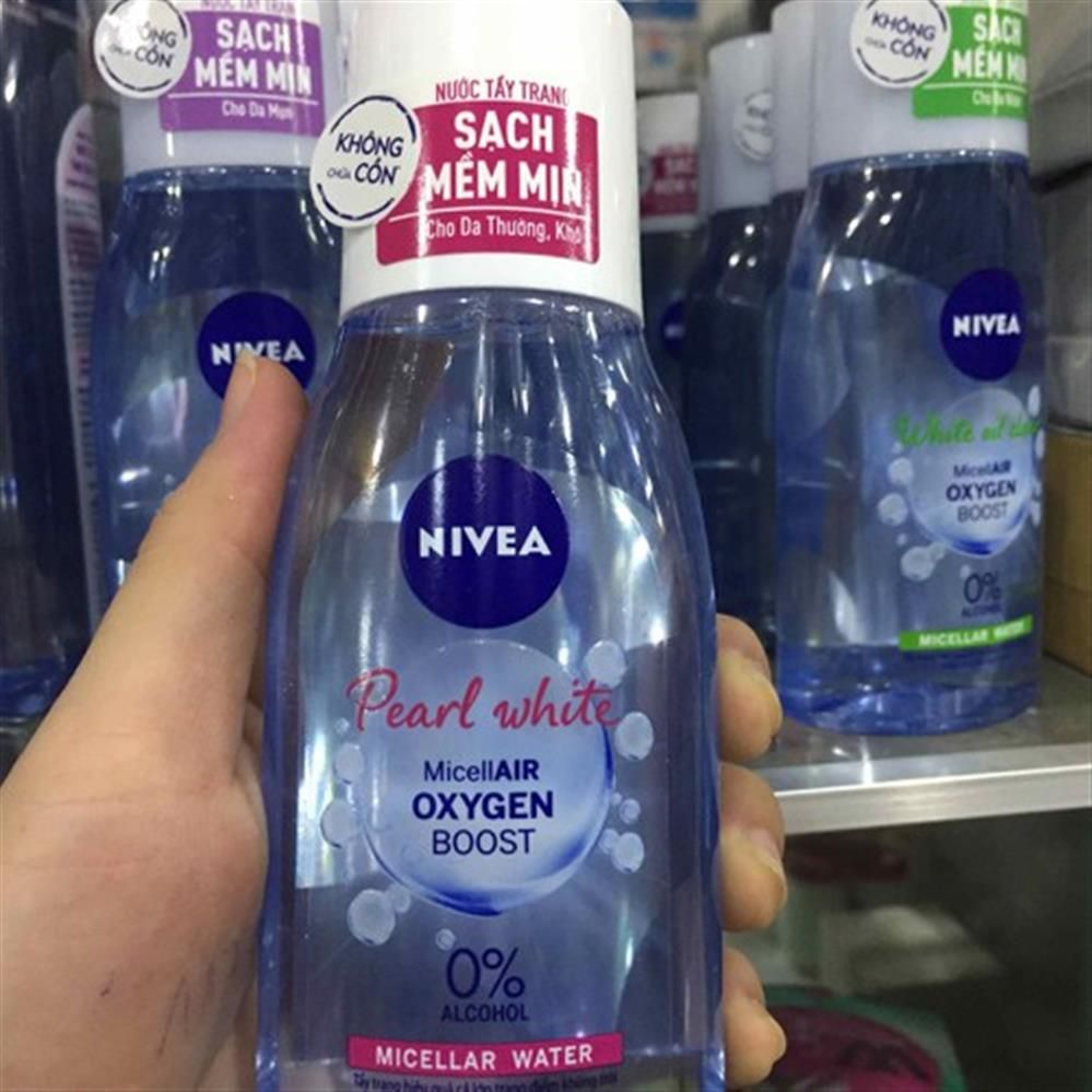 ZZ Nước tẩy trang Nivea 200ml ( da thường- da khô)