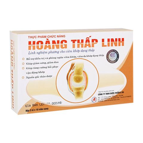 HOÀNG THẤP LINH - HỖ TRỢ ĐIỀU TRỊ VIÊM KHỚP