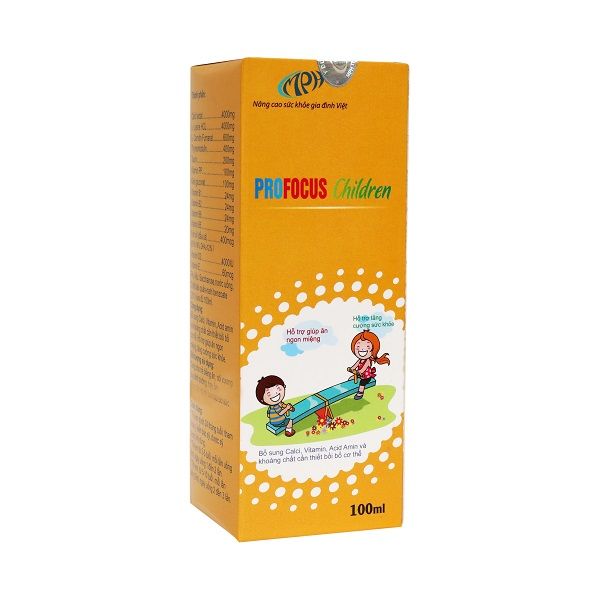 Vitamin tổng hợp cho bé ProFocus Children -  bổ sung đầy đủ dưỡng chất cho bé phát triển toàn diện 100ml