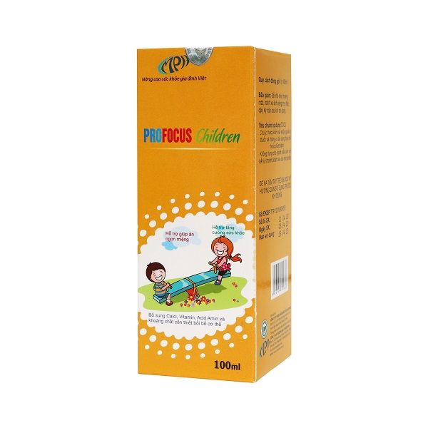 Vitamin tổng hợp cho bé ProFocus Children -  bổ sung đầy đủ dưỡng chất cho bé phát triển toàn diện 100ml