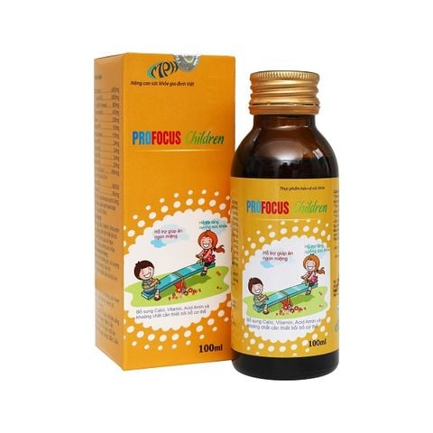 ProFocus Children -  Vitamin tổng hợp cho bé, bổ sung đầy đủ dưỡng chất cho bé phát triển toàn diện 100ml