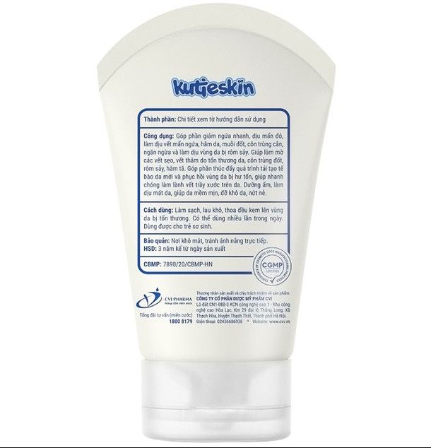 Kem bôi dịu da cho bé Kutieskin giảm mẩn ngứa, ngừa thâm sẹo (30g)