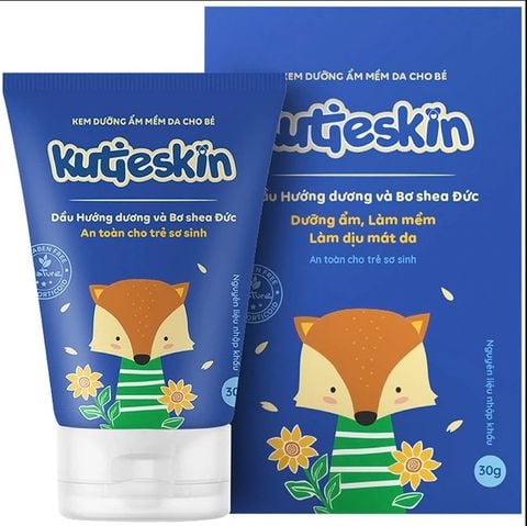 Kem dưỡng ẩm mềm da cho bé Kutieskin giảm khô ngứa, nứt nẻ da (30g)