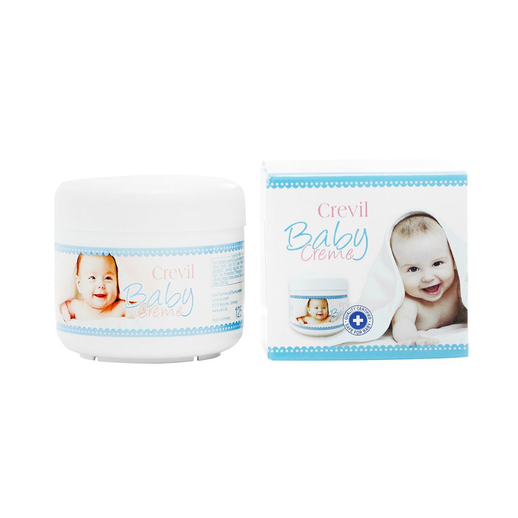 Kem chống hăm, chống nẻ, bảo vệ da trẻ em Crevil Baby Cream 125ml