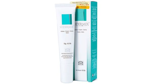Kem Sodermix trị sẹo, viêm da cơ địa tuýp 15g