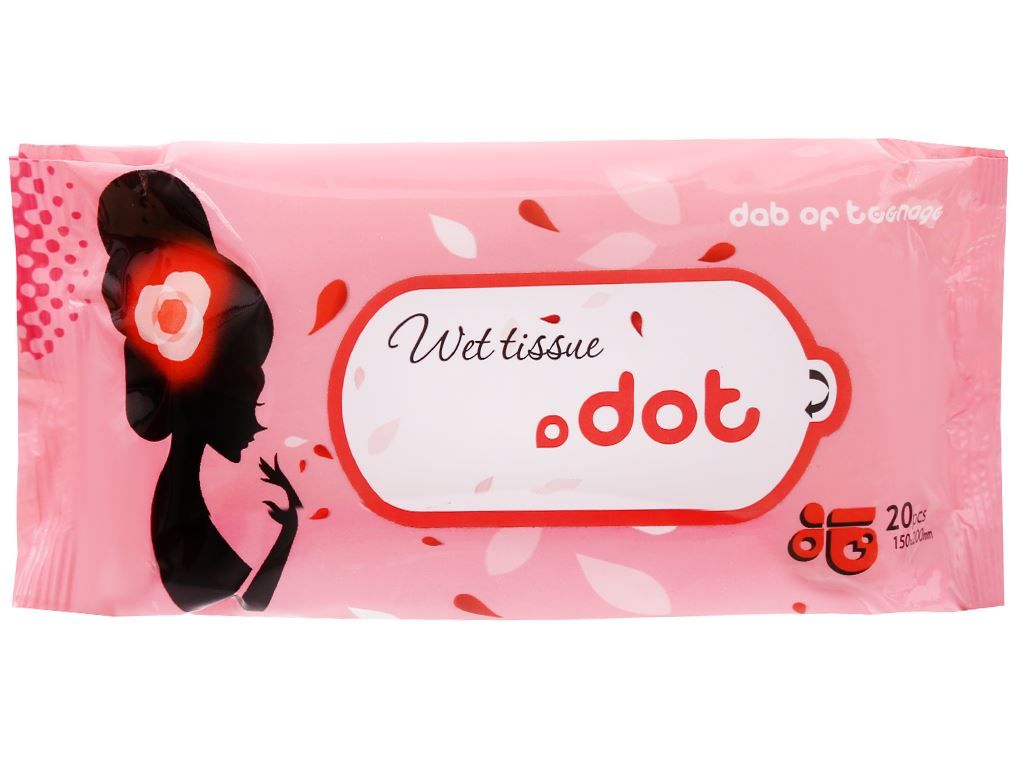 Khăn ướt Wes tissue ( gói 10 tờ)
