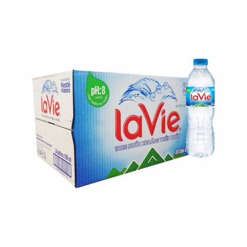 ZZ Nước khoáng Lavie 500ml (24 chai)