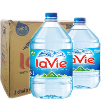 ZZ Nước khoáng Lavie 6 lít
