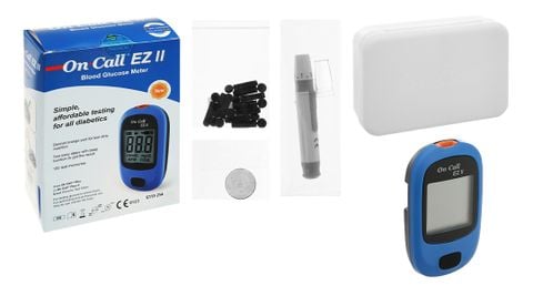 Máy đo tiểu đường On Call EZ II ( + 25 que)