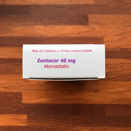 Thuốc Zentocor 40mg Pharmathen hỗ trợ điều trị cho chế độ ăn kiêng (3 vỉ x 10 viên)