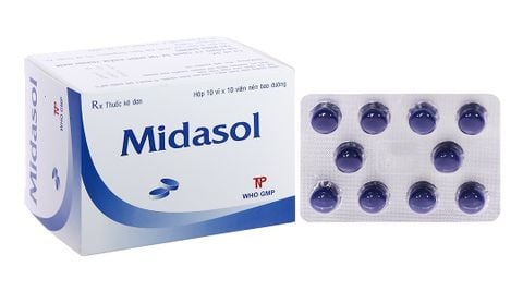 Midasol trị viêm đường tiết niệu (10 vỉ x 10 viên)
