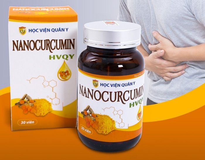 Viên uống Nano Curcumin HVQY - Lọ 30 viên
