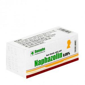 Naphazolin -  Nhỏ mũi, Viêm mũi, nghẹt mũi, sổ mũi.