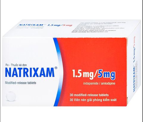 Thuốc Natrixam 1.5mg/5mg LES điều trị tăng huyết áp (30 viên)