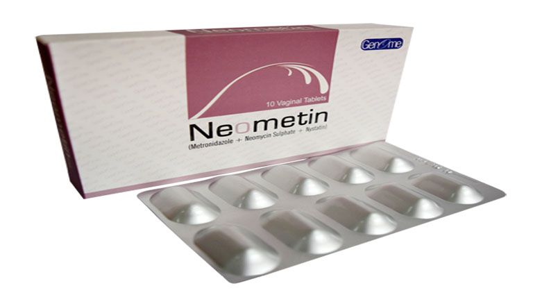 Thuốc Neometin - Viên đặt điều trị viêm âm đạo hiệu quả