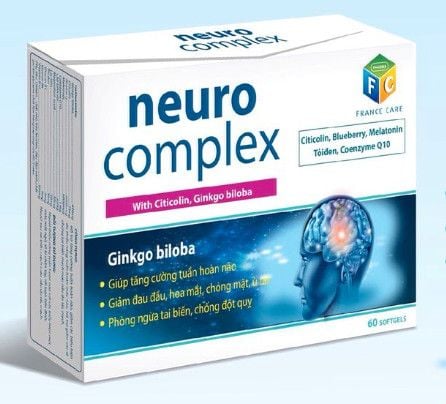 Neuro complex MediUSA - Giúp tăng cường tuần hoàn não hiệu quả