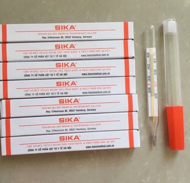 Nhiệt độ Sika thủy ngân